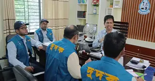 রাঙামাটি জনস্বাস্থ্য প্রকৌশল অধিদপ্তরে দুদকের অভিযান